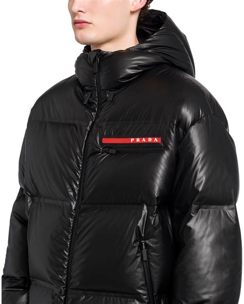 prada down puffer coat|Prada puffer jacket ladies.